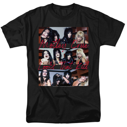 Motley Crue™ Band Shirt - Officially Licensed - Looks That Kill - Adult Unisex Short Sleeve T-Shirt