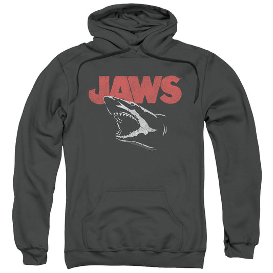 Jaws™ - Adult Unisex Hoodie - Pull Over Hoodie Movie - Cracked Jaw - Officially Licensed