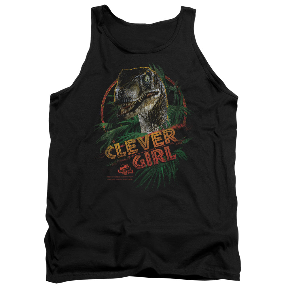 Jurassic Park - Clever Girl Adult Tank - Forces Of Mankind