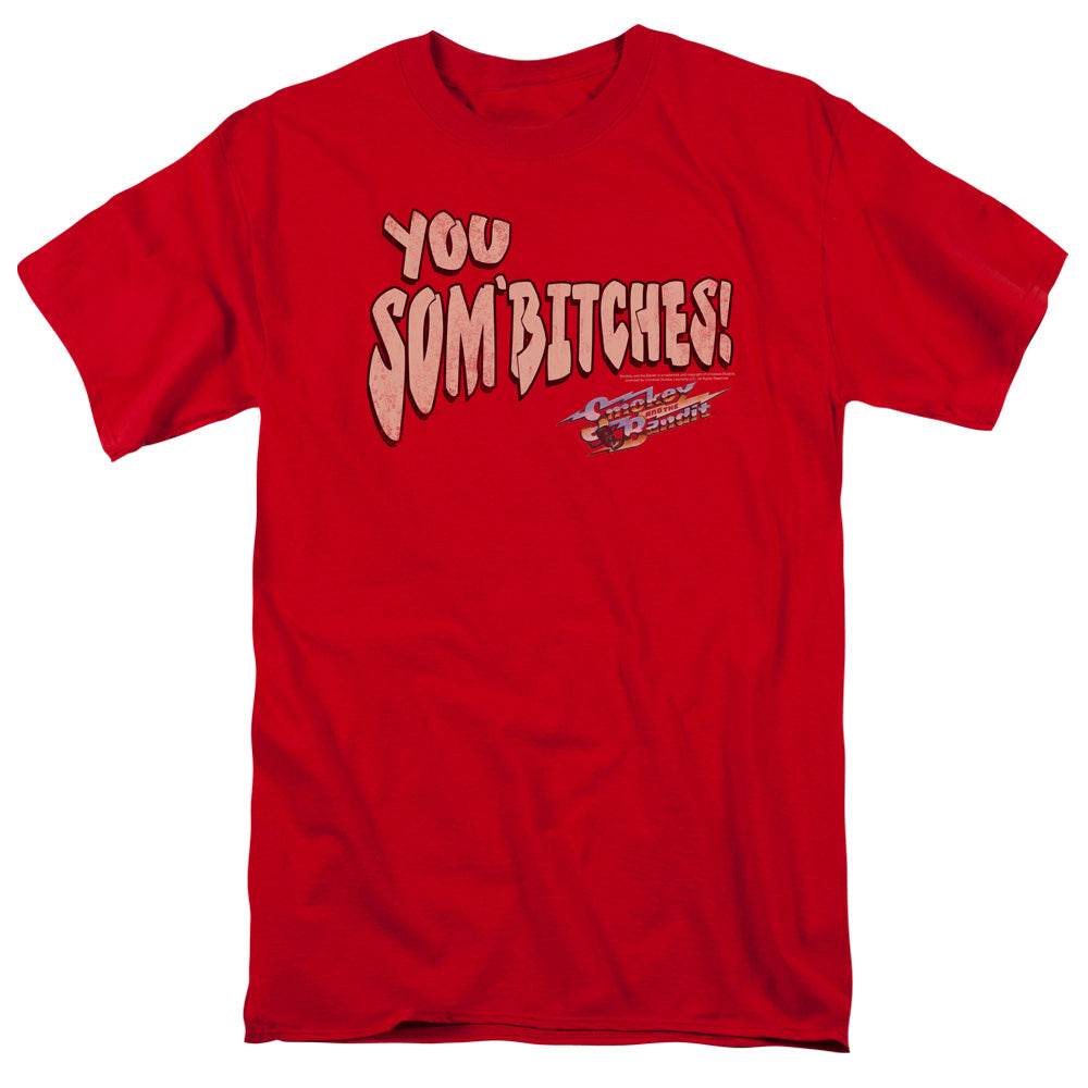 Smokey And The Bandit™ Shirt - Officially Licensed - Adult Unisex Short Sleeve T-Shirt - Sombitch