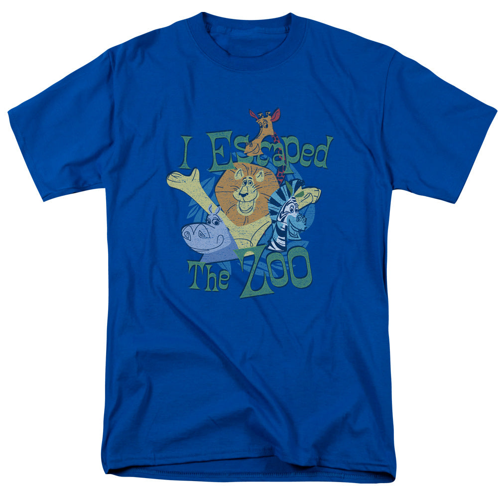 Madagascar Shirt - Adult Unisex T-Shirt - Short Sleeve T-Shirt Tee - Escaped - Officially Licensed