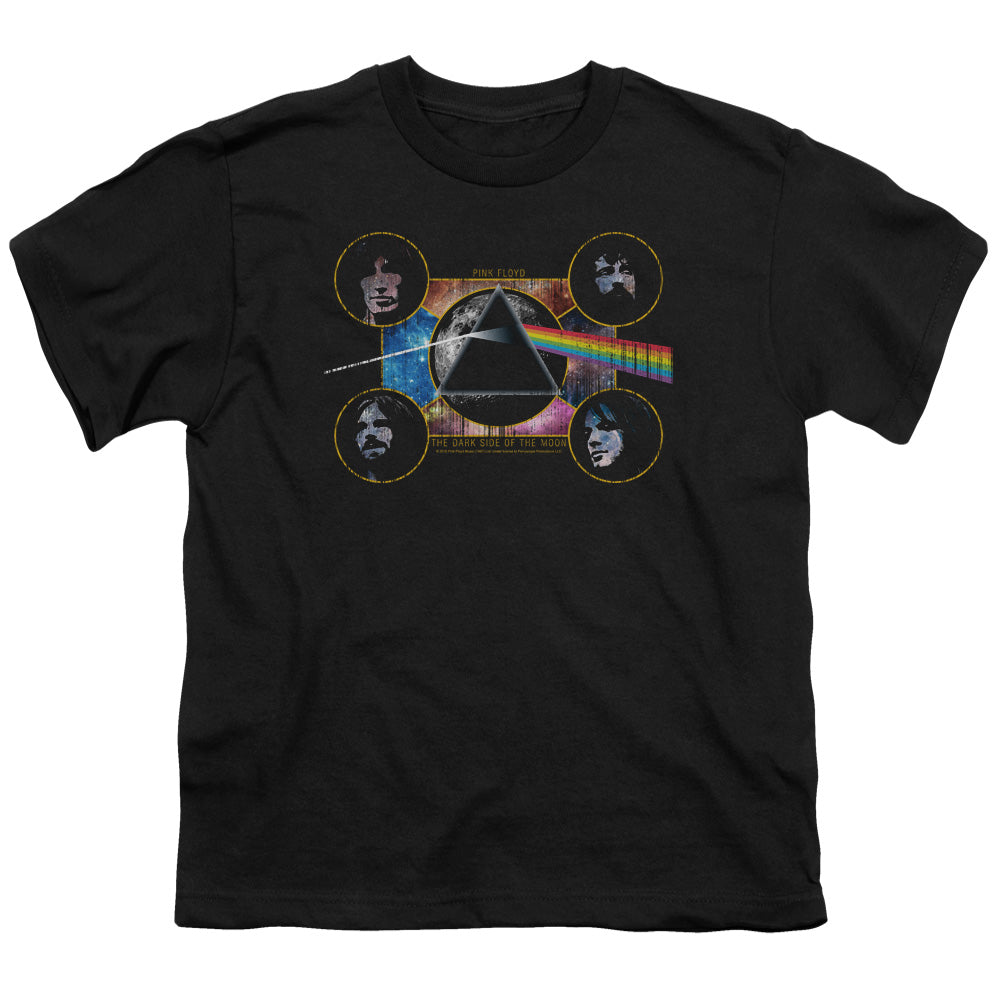 Pink Floyd™ - Youth Kids T-Shirt (Ages 7+) - Short Sleeve Youth T Shirt - Dark Side Heads - Officially Licensed - S M L XL