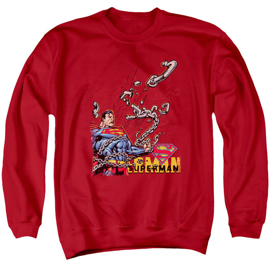 Superman - Breaking Chains - Unisex Adult Crewneck Sweatshirt