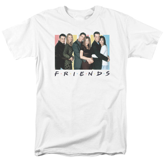 Friends™ TV Show Shirt - Officially Licensed - Adult Unisex Short Sleeve T-Shirt - Cast Logo