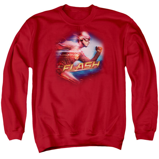The Flash™ - Adult Unisex Crewneck Sweatshirt - Lightning Sweater - Fastest Man - Officially Licensed - S M L XL 2XL 3XL