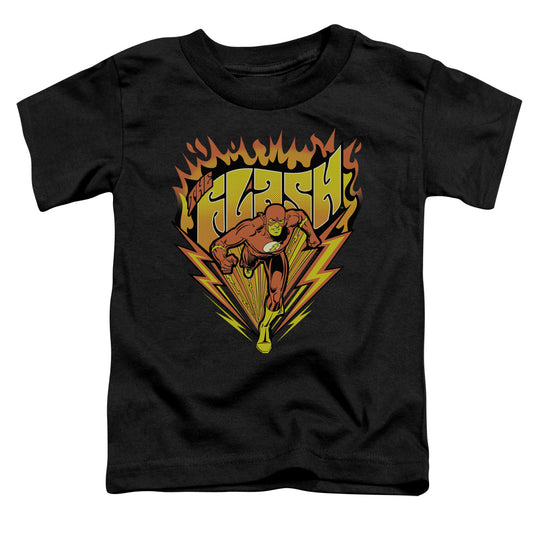 The Flash™ - Toddler Kids T-Shirt (Ages 2-4) - Short Sleeve Toddler Tee - Blazing Speed - Vintage - Officially Licensed - 2T 3T 4T