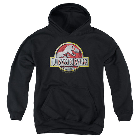 Jurassic Park - Logo Youth Pull Over Hoodie - Forces Of Mankind