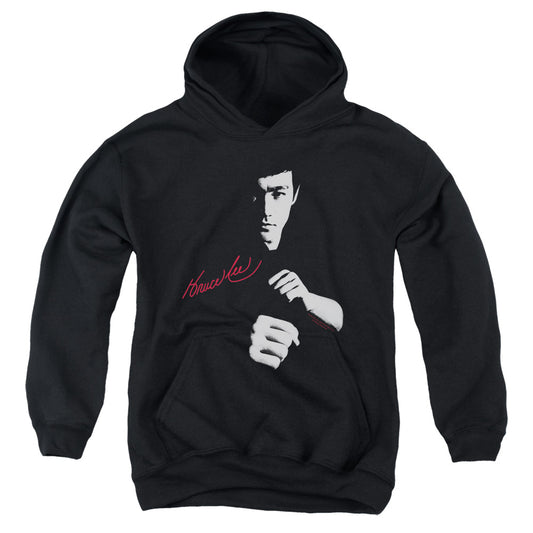 Bruce Lee™ - Youth Kids Hoodie (Ages 7+) - Officially Licensed - The Dragon Awaits - Youth Pull Over Hoodie