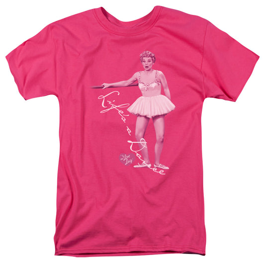 I Love Lucy™ Tv Show Shirt - Officially Licensed - Adult Unisex Short Sleeve T-Shirt - Life's A Big Dance