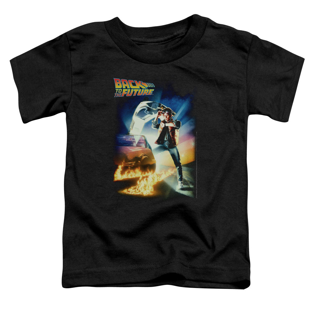 Back To The Future - Poster Short Sleeve Toddler Tee - Forces Of Mankind