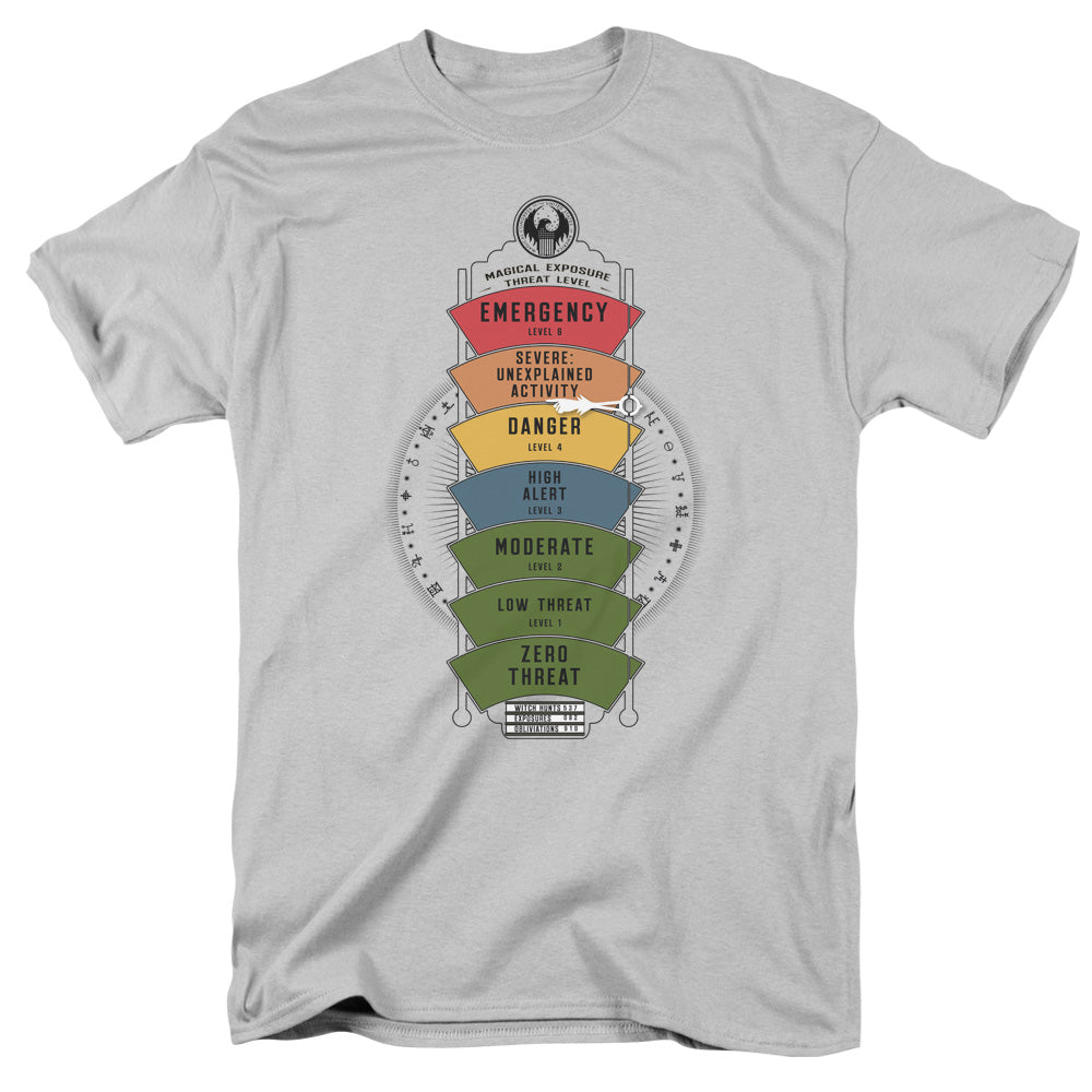 Fantastic Beasts™ Movie Shirt - Officially Licensed - Magical Exposure Threat Level - Adult Unisex Short Sleeve T-Shirt