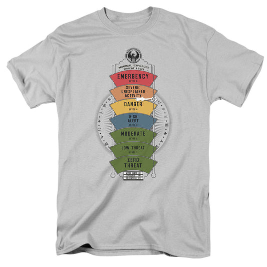 Fantastic Beasts™ Movie Shirt - Officially Licensed - Magical Exposure Threat Level - Adult Unisex Short Sleeve T-Shirt