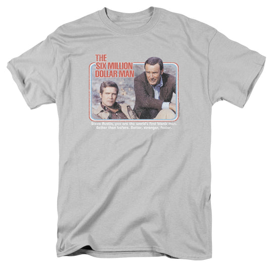 Six Million Dollar Man™ Shirt - Officially Licensed - The First - Adult Unisex Short Sleeve T-Shirt