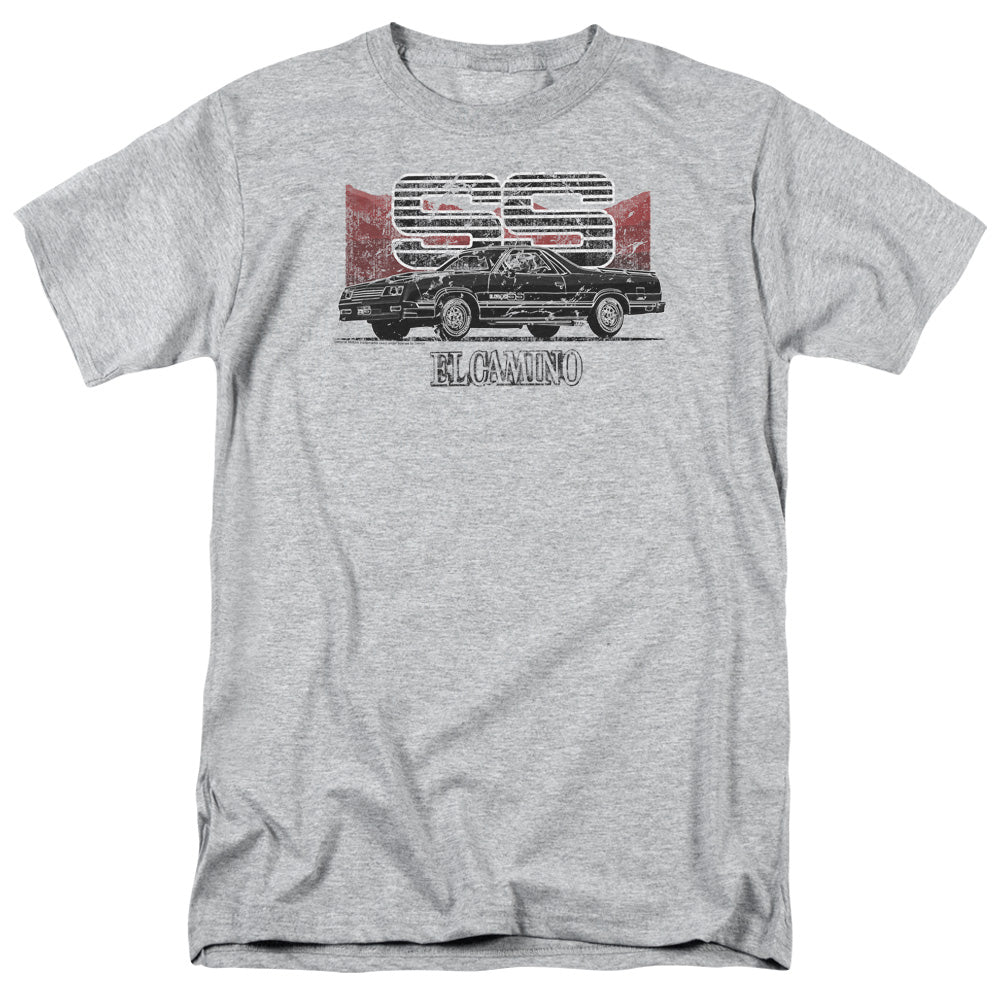 Chevrolet™ Shirt - El Camino Ss Mountains - Officially Licensed - Adult Unisex Short Sleeve T-Shirt