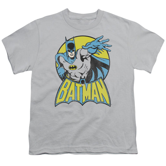 Batman - Youth Kids T-Shirt (Ages 7+) - Short Sleeve Youth T Shirt - Come Back - DC Comics Vintage - Officially Licensed - S M L XL