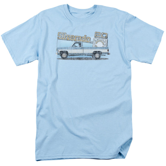 Chevrolet™ Shirt - Old Silverado Sketch - Officially Licensed - Adult Unisex Short Sleeve T-Shirt