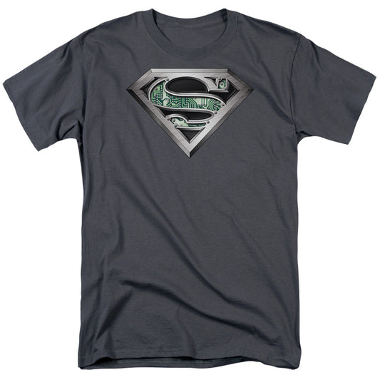 Superman™ Shirt - Officially Licensed - DC Comics - Circuitry Logo - Adult Unisex Short Sleeve T-Shirt