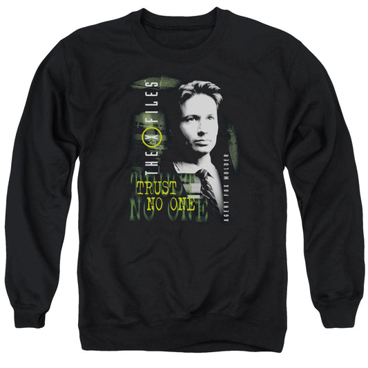 The X-Files - Adult Unisex Sweatshirt - Crewneck Sweater Sweat Shirt - Mulder - Officially Licensed