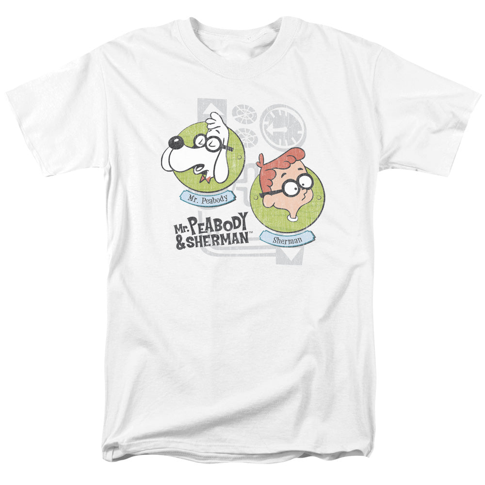 Mr Peabody & Sherman Shirt - Gadgets - Unisex Adult Short Sleeve T-Shirt