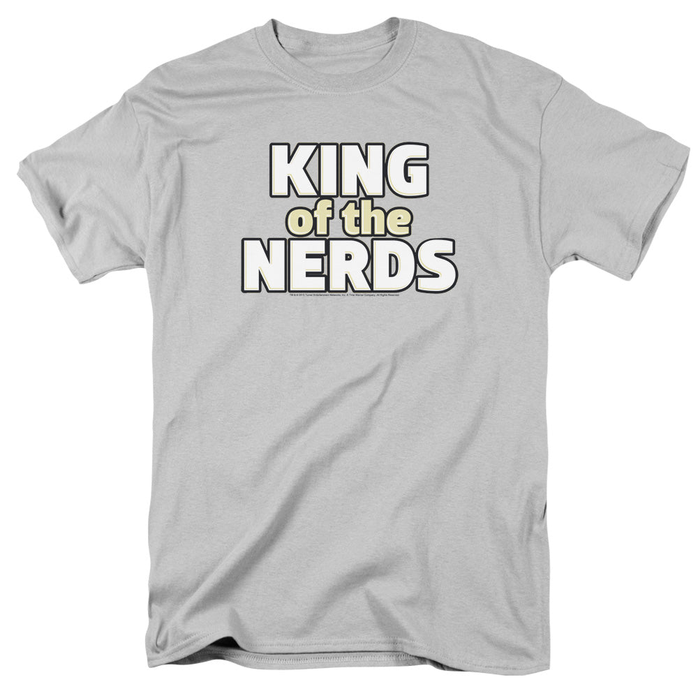 King Of The Nerds™ TV Show Shirt - Stacked Logo - Officially Licensed - Adult Unisex Short Sleeve T-Shirt