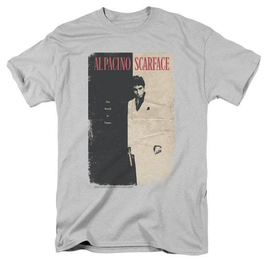 Scarface™ Crime Movie Shirt - Vintage Poster - Officially Licensed - Adult Unisex Short Sleeve T-Shirt