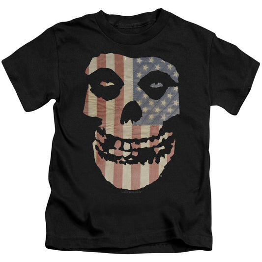 Misfits™ - Juvenile Kids T-Shirt (Ages 4-7) - Juvenile T Shirt - Fiend Flag - Officially Licensed Size 4 5 6 7