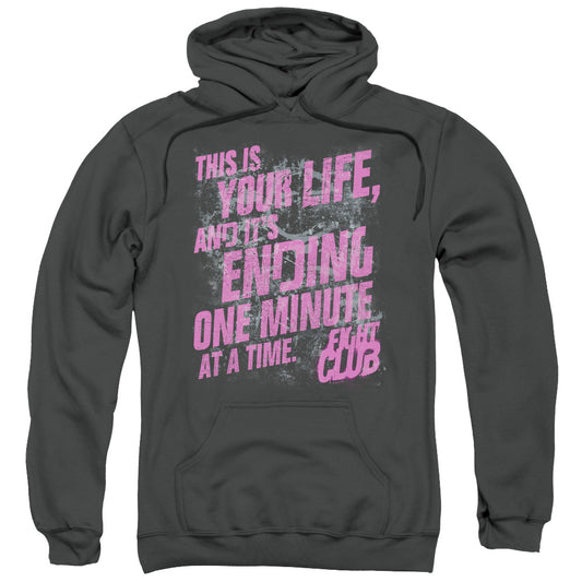 Fight Club™ Movie Hoodie - Life Ending - Officially Licensed - Adult Unisex Pull Over Hoodie