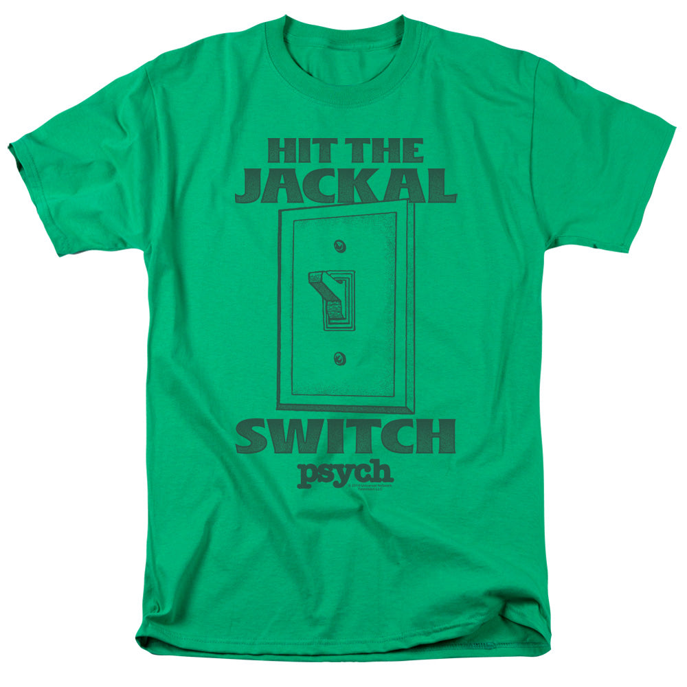 Psych™ TV Show Shirt - Officially Licensed - Adult Unisex Short Sleeve T-Shirt - Jackal Switch