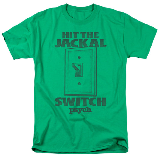 Psych™ TV Show Shirt - Officially Licensed - Adult Unisex Short Sleeve T-Shirt - Jackal Switch