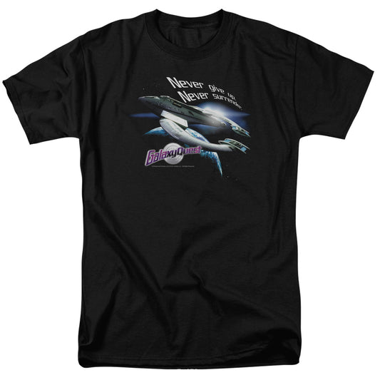 Galaxy Quest™ Movie Shirt - Officially Licensed - Never Surrender - Adult Unisex Short Sleeve T-Shirt