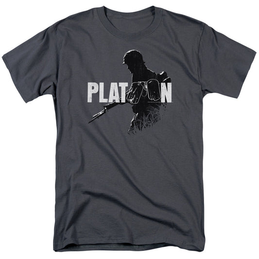 Platoon™ Vintage War Movie Shirt - Officially Licensed - Adult Unisex Short Sleeve T-Shirt - Shadow Of War