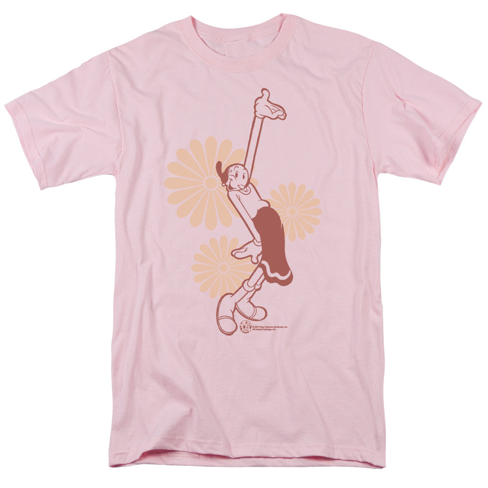 Popeye™ Shirt - Officially Licensed - Daisies - Adult Unisex Short Sleeve T-Shirt