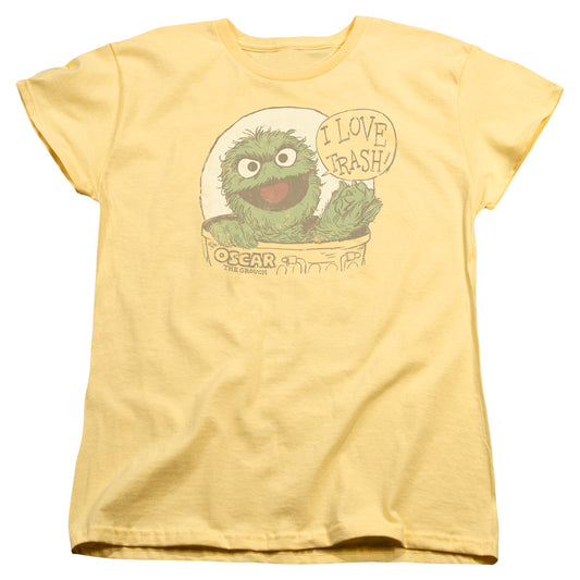Sesame Street™ - I Love Trash - Short Sleeve Women's Tee