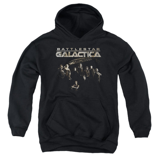Battlestar Galactica™ Youth Kids Hoodie (Ages 7+) - Officially Licensed - Battle Cast - Youth Pull Over Hoodie