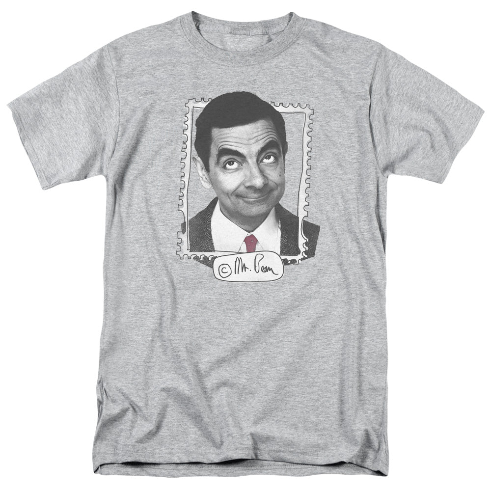 Mr Bean™ Shirt - Officially Licensed - Framed Bean - Adult Unisex Short Sleeve T-Shirt