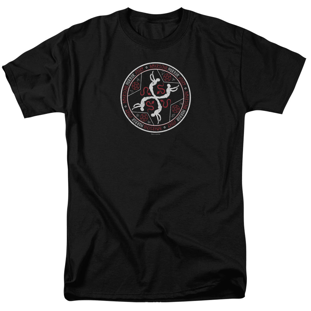 American Horror Story™ Shirt - Adult Unisex Short Sleeve T-Shirt - Coven Serpent Sigil - Officially Licensed - AHS Harmons