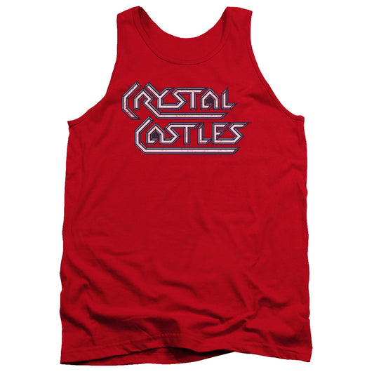 Atari™ Tank Top - Crystal Castles Logo - Vintage Game Tank Top - Game Tank Top - Geek Tank Top - Adult Unisex Tank Top - Officially Licensed