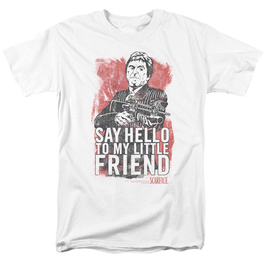 Scarface™ Crime Movie Shirt - Little Friend - Officially Licensed - Adult Unisex Short Sleeve T-Shirt