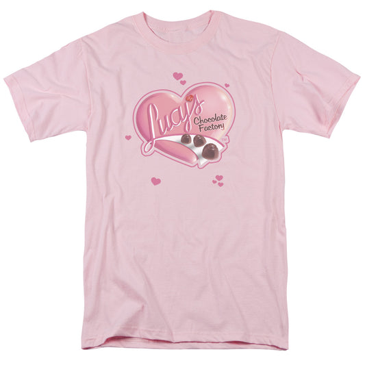 I Love Lucy™ Tv Show Shirt - Officially Licensed - Adult Unisex Short Sleeve T-Shirt - Chocolate Smudges