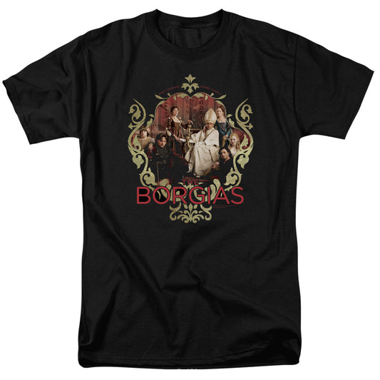 The Borgias™ TV Show Shirt - Officially Licensed - Family Portrait - Netflix - Adult Unisex Short Sleeve T-Shirt