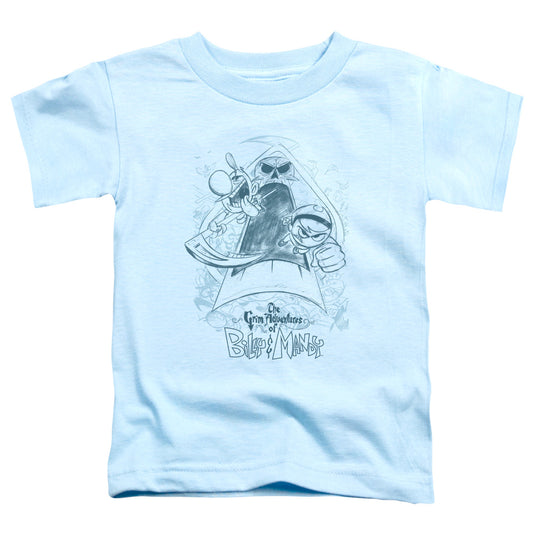 Grim Adventures Of Billy And Mandy™ - Toddler Kids Shirt (Ages 2-4) - Sketched - Toddler Short Sleeve T-Shirt - Size 2t 3t 4t