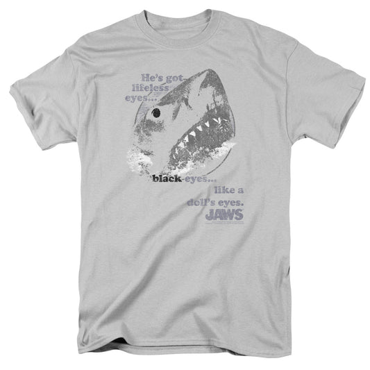 Jaws™ Movie Shirt - Officially Licensed - Adult Unisex, Men, Women Short Sleeve T-Shirt - Like Doll's Eyes