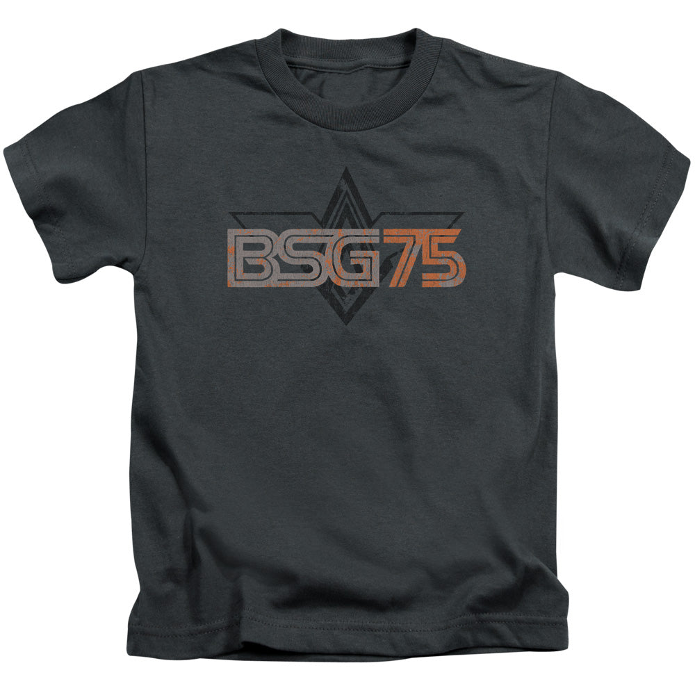 Battlestar Galactica™ - Kids T-Shirt (Ages 4-7) - Bsg75 - Officially Licensed - Short Sleeve Juvenile Kids T Shirt - Size 4 5 6 7