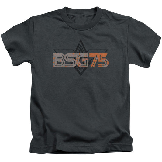 Battlestar Galactica™ - Kids T-Shirt (Ages 4-7) - Bsg75 - Officially Licensed - Short Sleeve Juvenile Kids T Shirt - Size 4 5 6 7