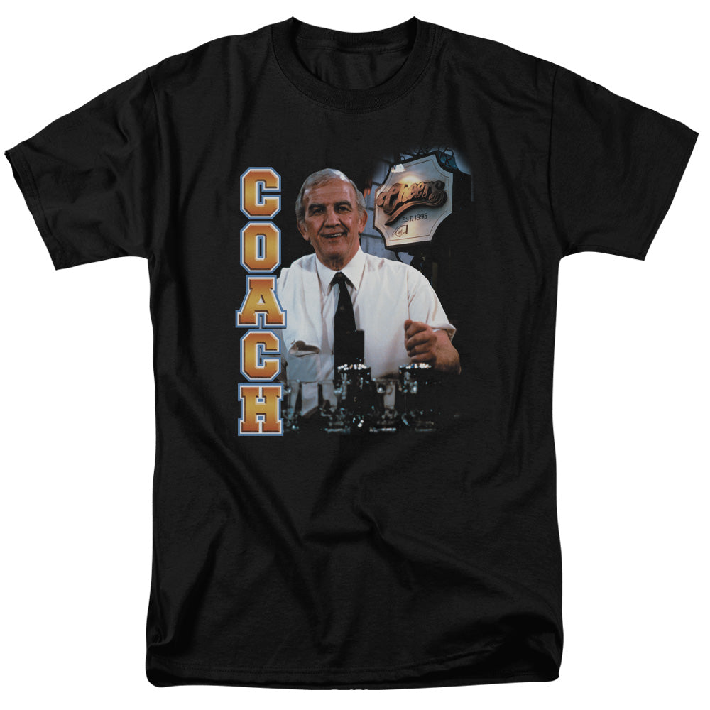 Cheers™ TV Show Shirt - Officially Licensed - Coach - Adult Unisex Short Sleeve T-Shirt