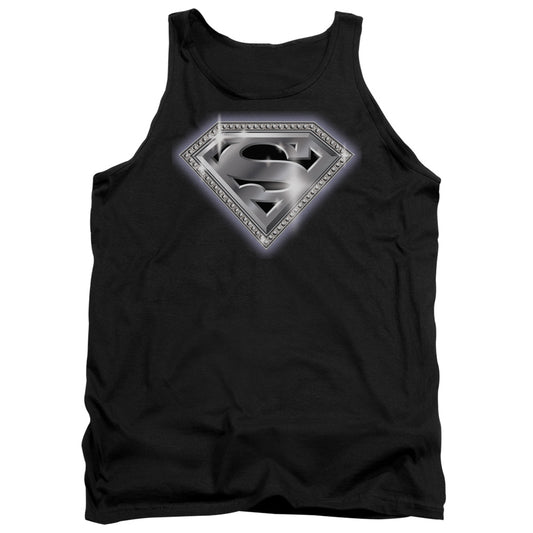 Superman™ Tank Top - Officially Licensed - Bling Shield - Adult Unisex Tank Top