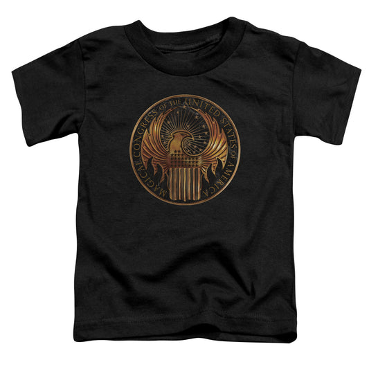 Fantastic Beasts - Magical Congress Crest Short Sleeve Toddler Tee - Forces Of Mankind