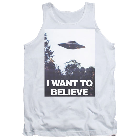 The X-Files™ - Adult Unisex Tank Top - Believe Poster - Officially Licensed