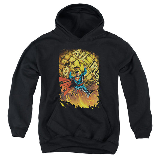 Superman™ Youth Kids Hoodie (Ages 7+) - Officially Licensed - Superman #1 - Dc Comics - Youth Pull Over Hoodie