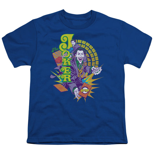 Joker- Youth Kids T-Shirt (Ages 7+) - Short Sleeve Youth T Shirt - Raw Deal - Officially Licensed - S M L XL